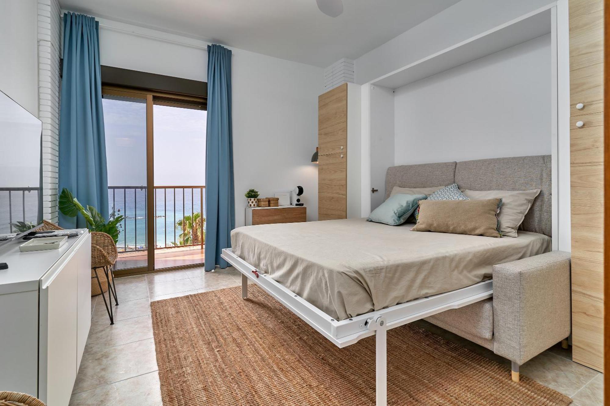 Estudio Puerta Del Mar Apartment อัลมูเญการ์ ภายนอก รูปภาพ